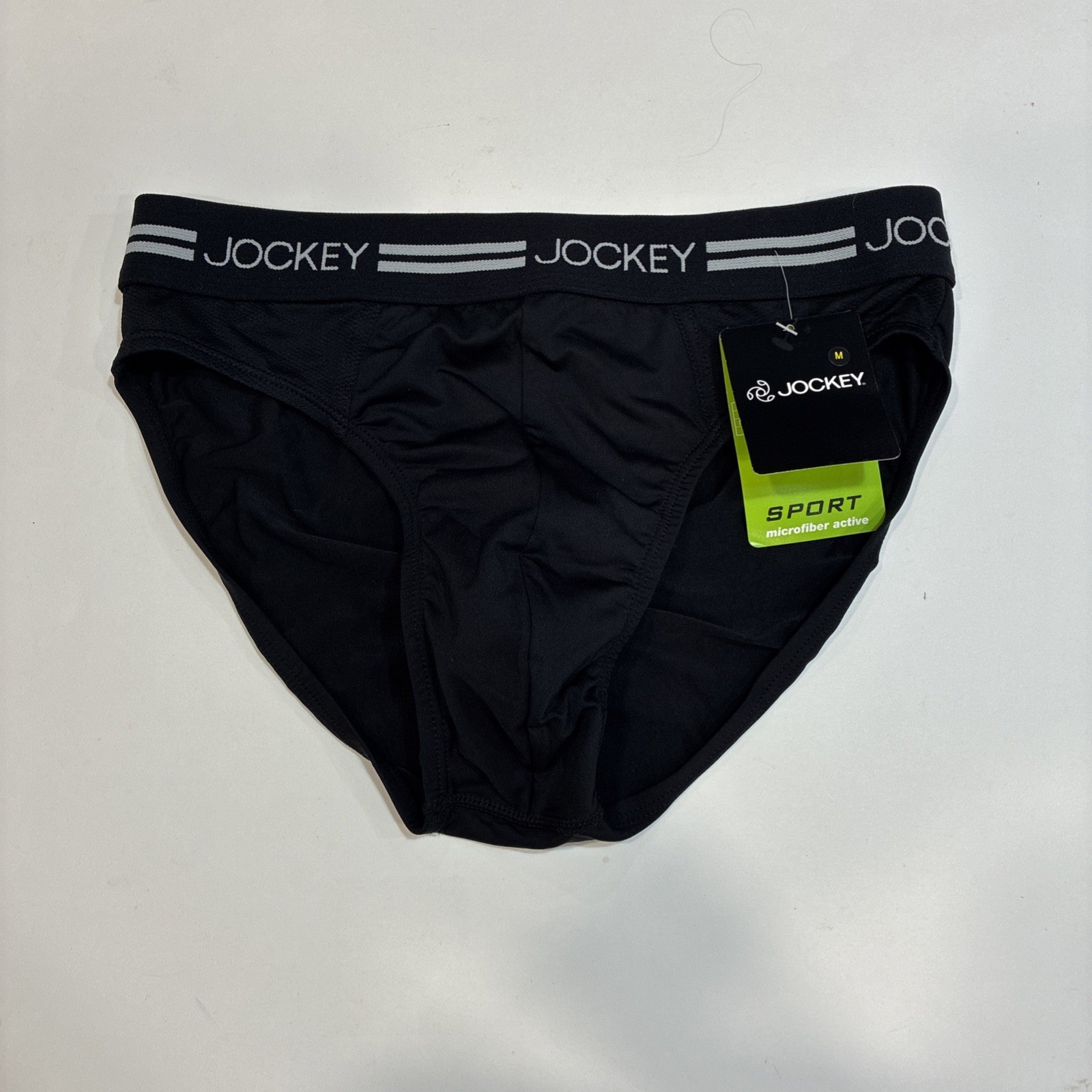 New Jockey Men\'s Sport Microfiber Active Brief Underwear Medium 10449