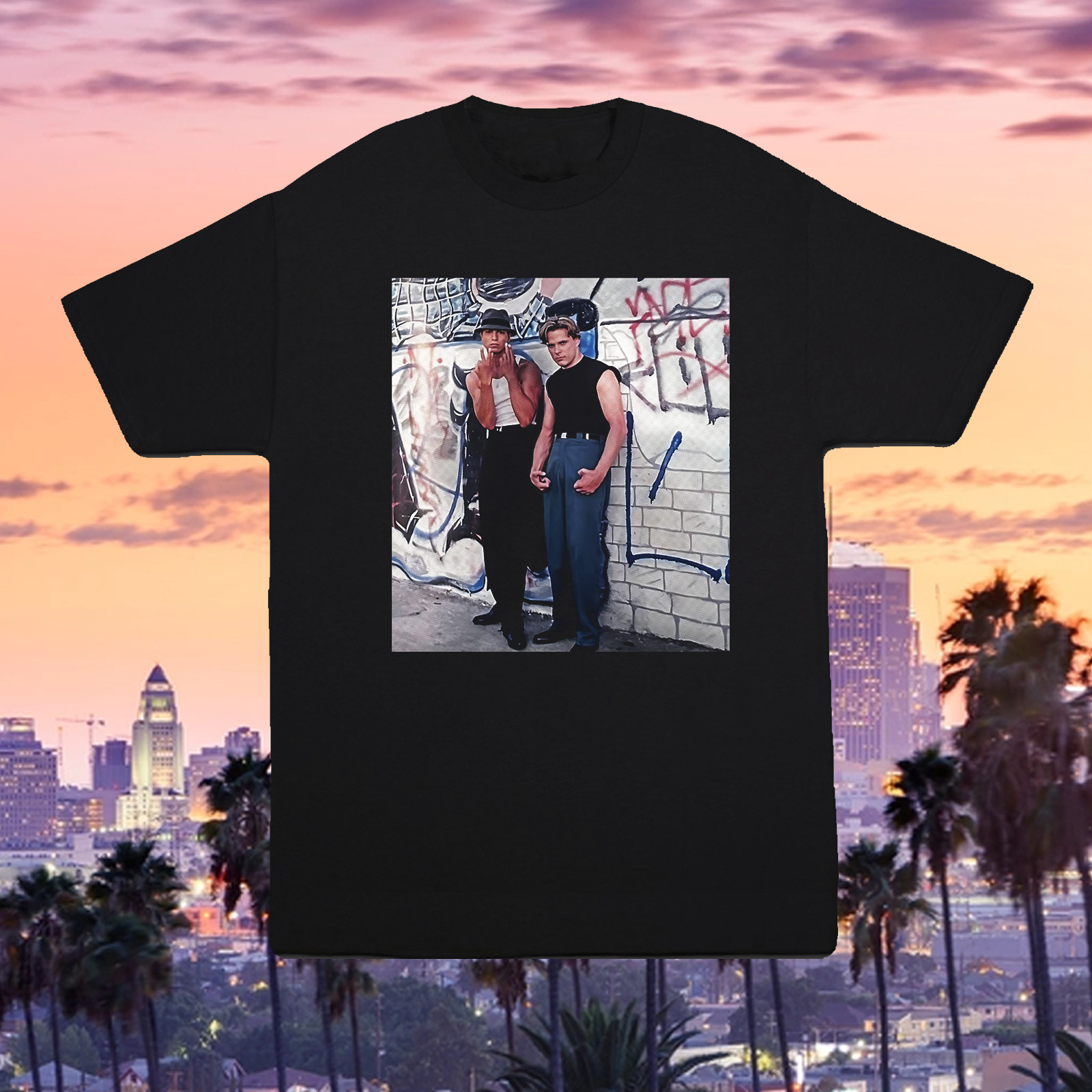 Miklo & Paco Vatos Locos Shirt  Blood In Blood Out Chicano Movie Tee S-4X Cholos