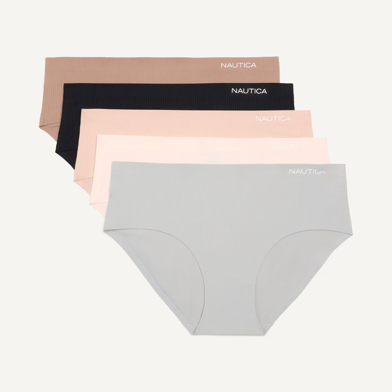 Nautica Women\'s hipster brief, 5-pack (Medium)