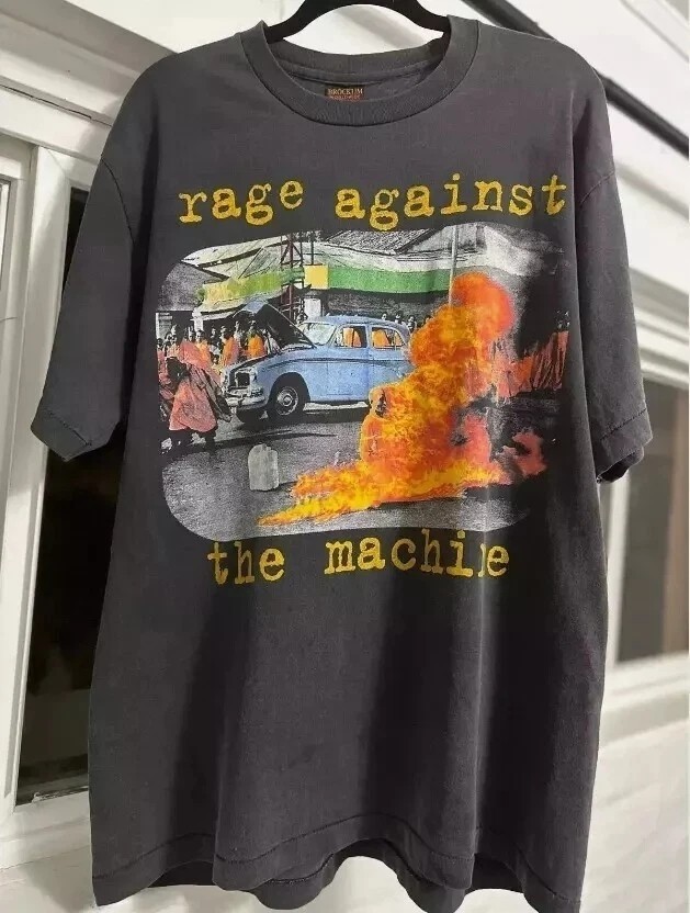 Rage Against the Machine Band Classic Style Black Unisex Shirt S-5XL KH17211