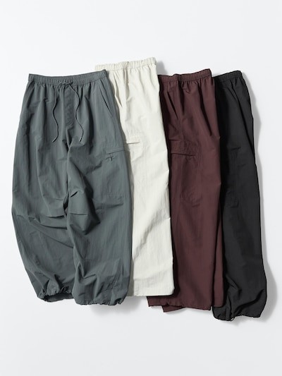 UNIQLO Women’s Easy Utility Pants  Lightweight Nylon Wide Leg UV Dry JP 483001