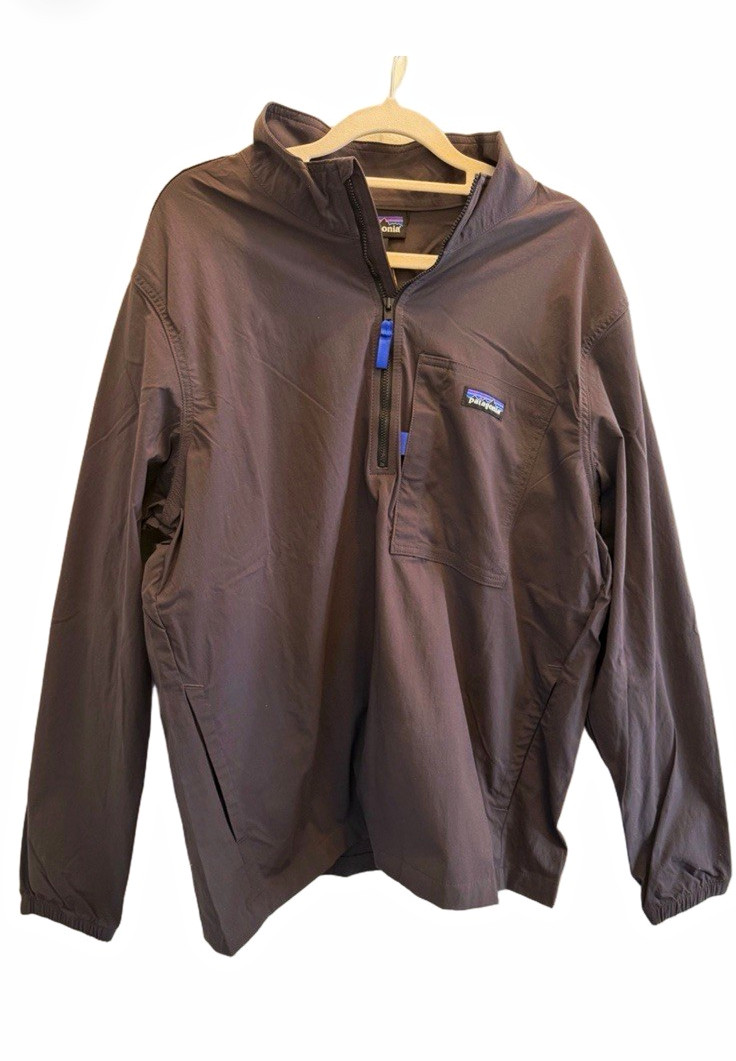 NWT Patagonia Outdoor Everyday Marsupial Pullover Jacket Size Large in Black