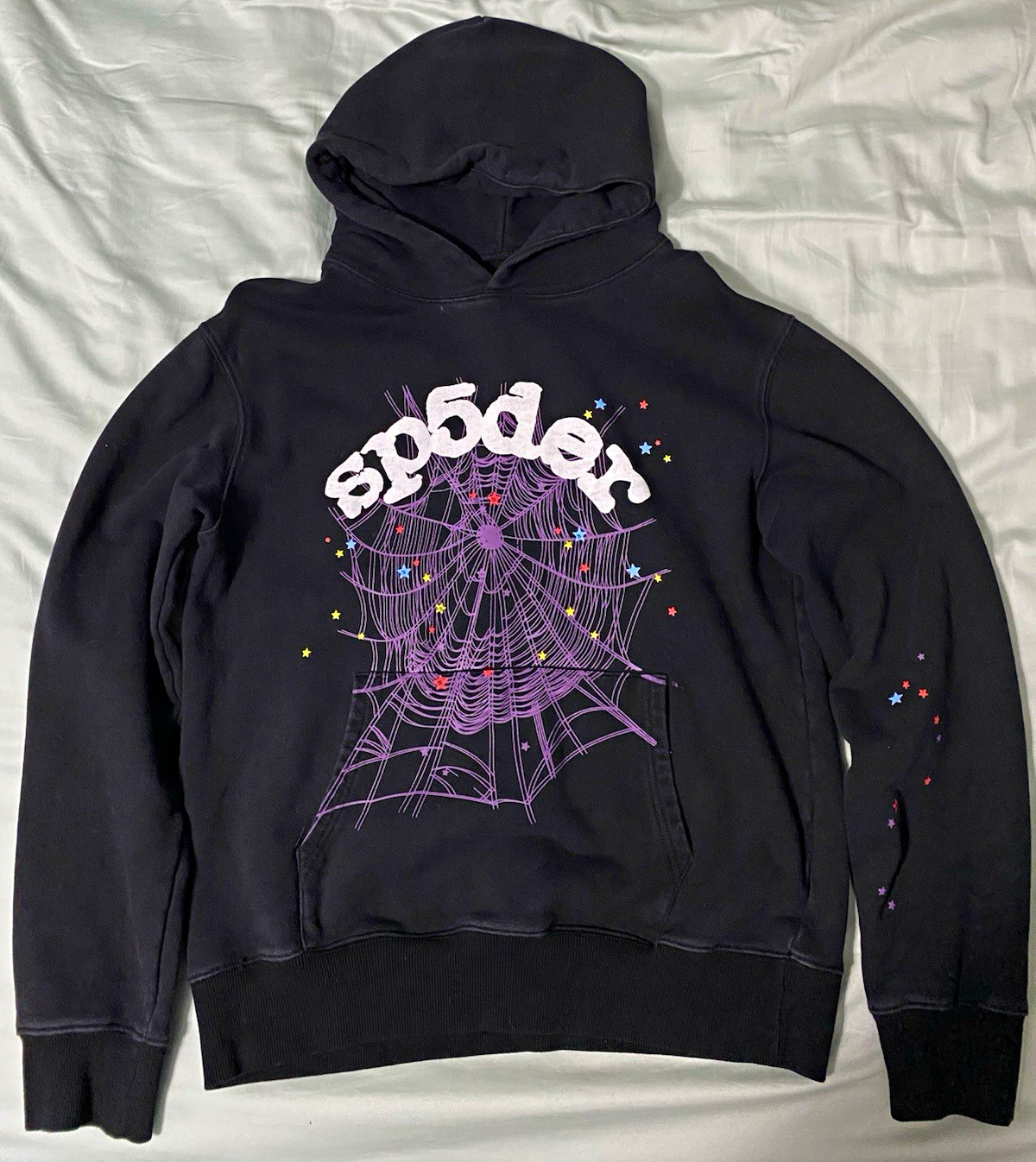 Authentic Sp5der OG Web Hoodie Size-M