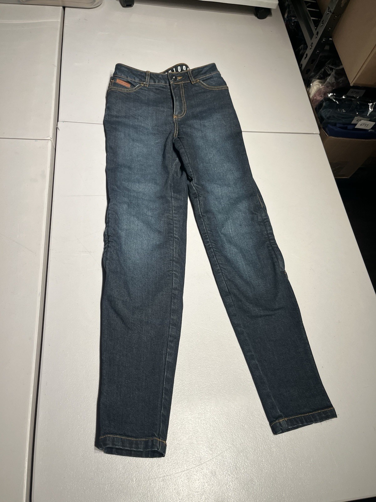 Icon Jeans Women’s 2 MH 1000 Cordura Stretch Denim Padded Motorcycle Bike  26x29