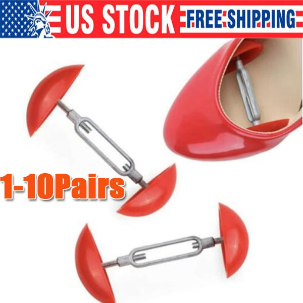 2PCS Adjustable Shoe Stretcher Boot Men Women Size Shaper Expander Widener