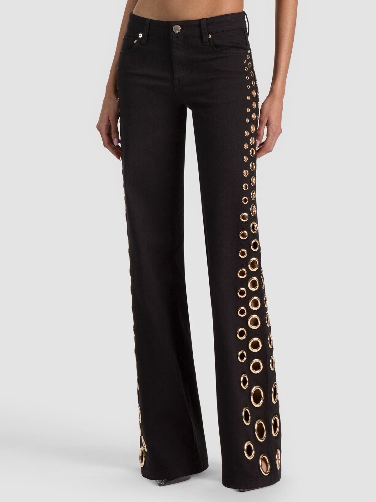 alice olivia ROXIE GROMMET JEAN $ 795 Size 31