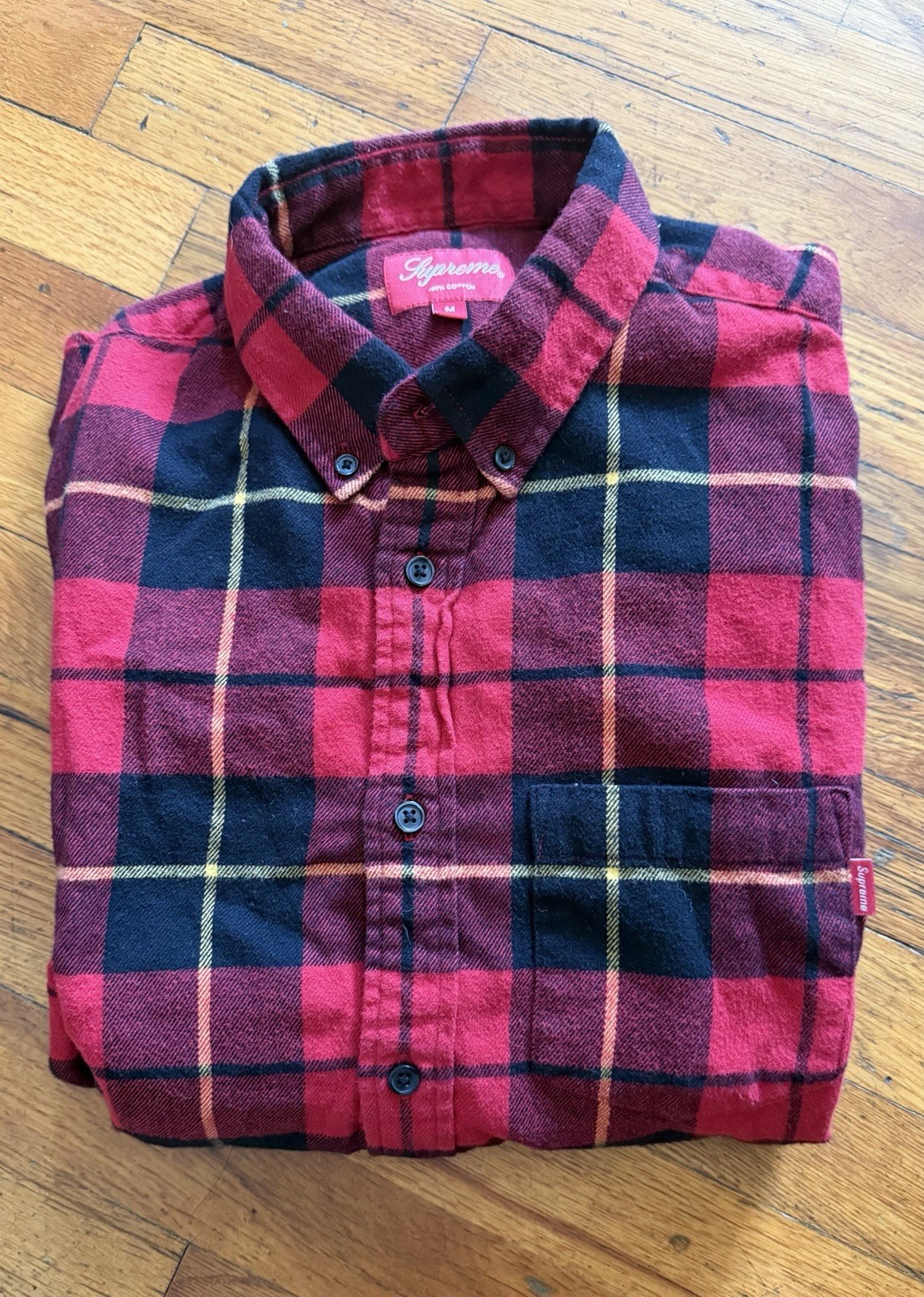 SUPREME F/W 2018 TARTAN FLANNEL