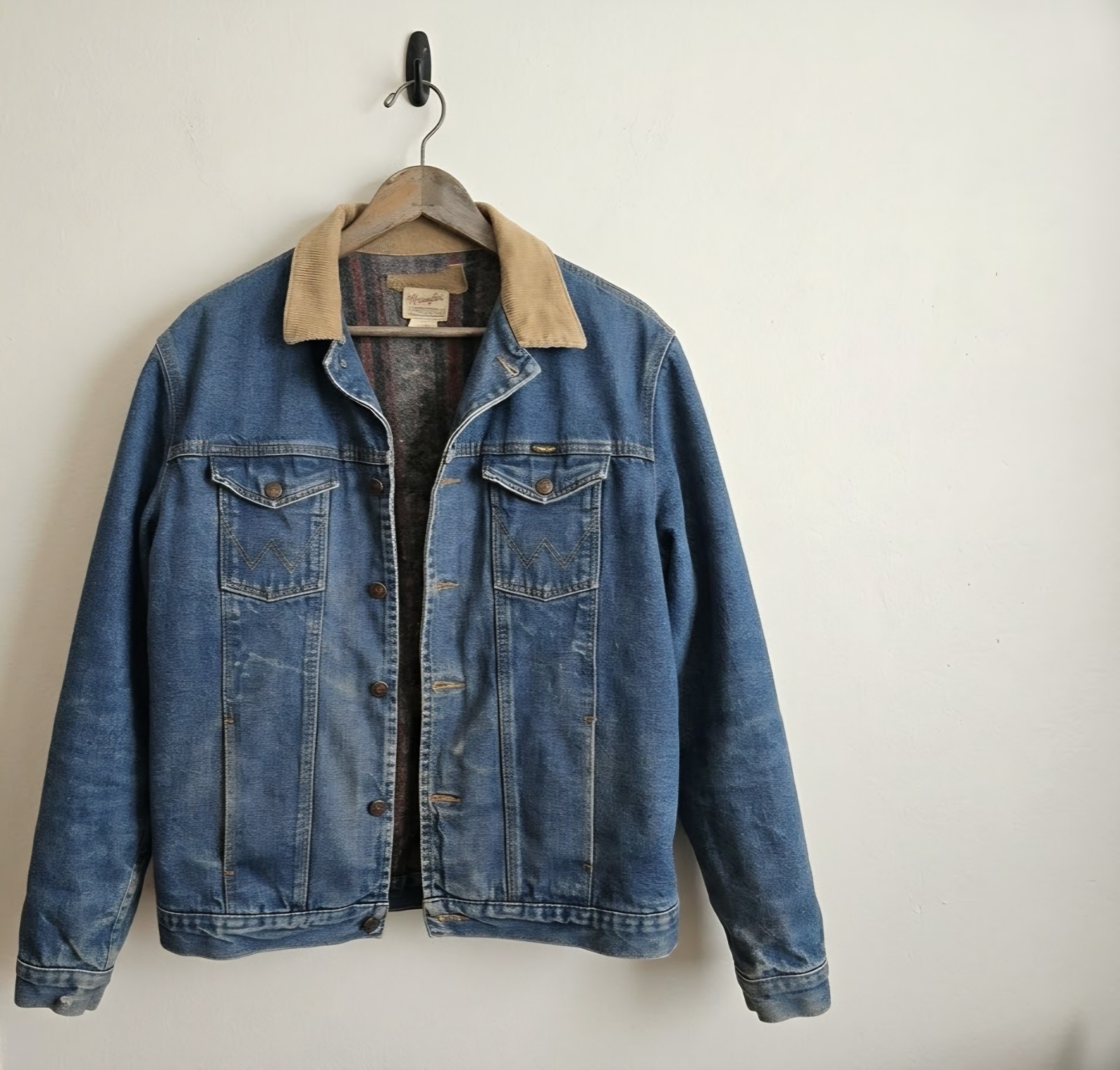 Wrangler Blue Jean Jacket Men\'s size 46L