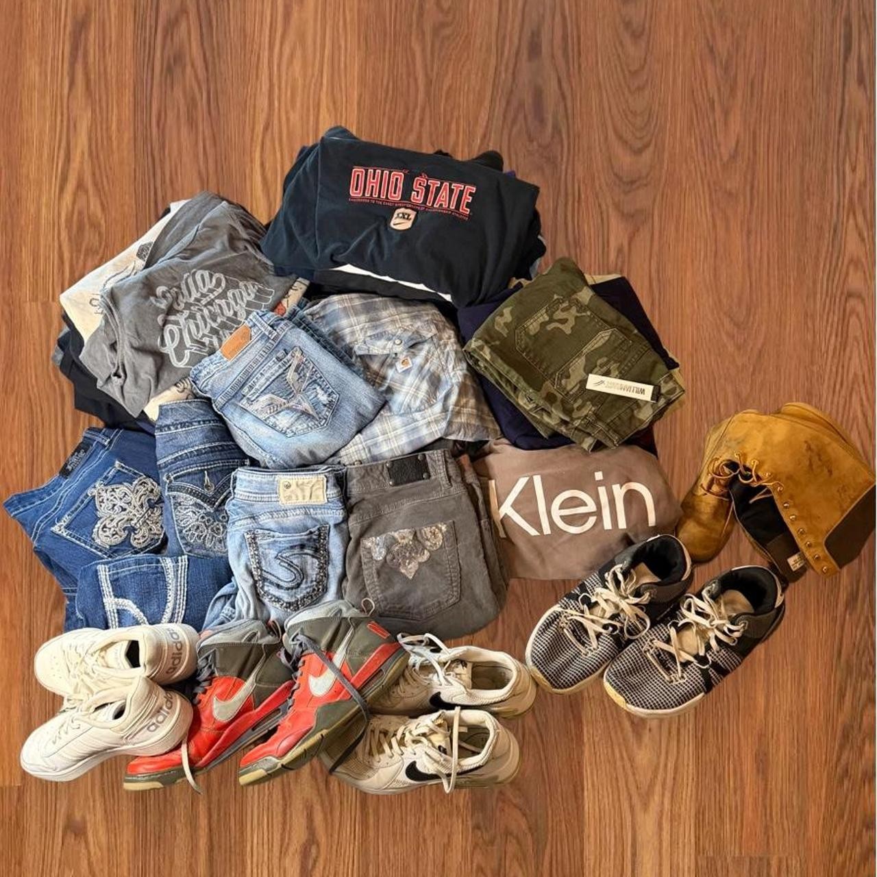 Massive 70+ Piece Wholesale Clothing Shoes Reseller Bundle Lot Nike Y2K Vintage