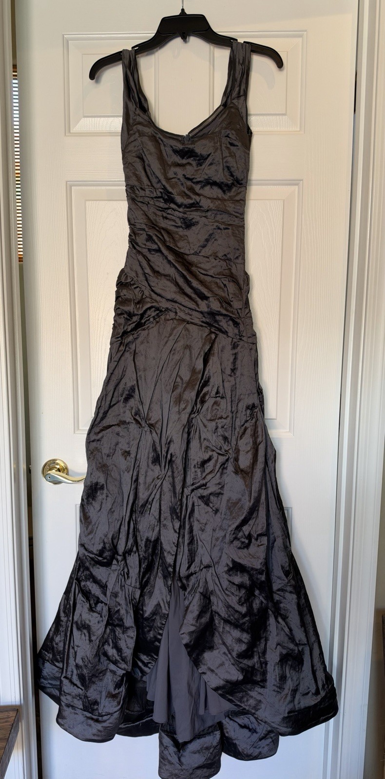Stunning 1990s Vintage Nicole Miller Mermaid Evening Gown Size 6