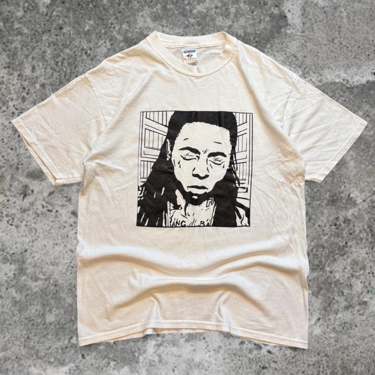 Vintage 2006 Lil Wayne DJ Drama Dedication 2 Mixtape Album Promo Rap Tee Tshirt
