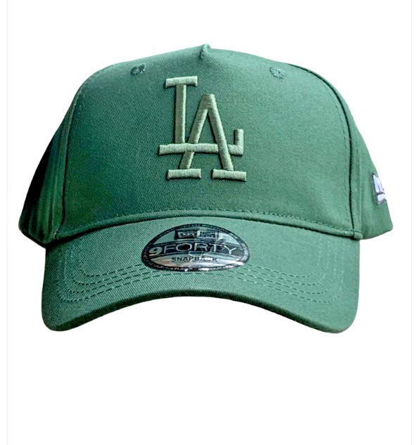 LA Dodgers Green Baseball Cap.  3D Embroidery. Factory 2nd.