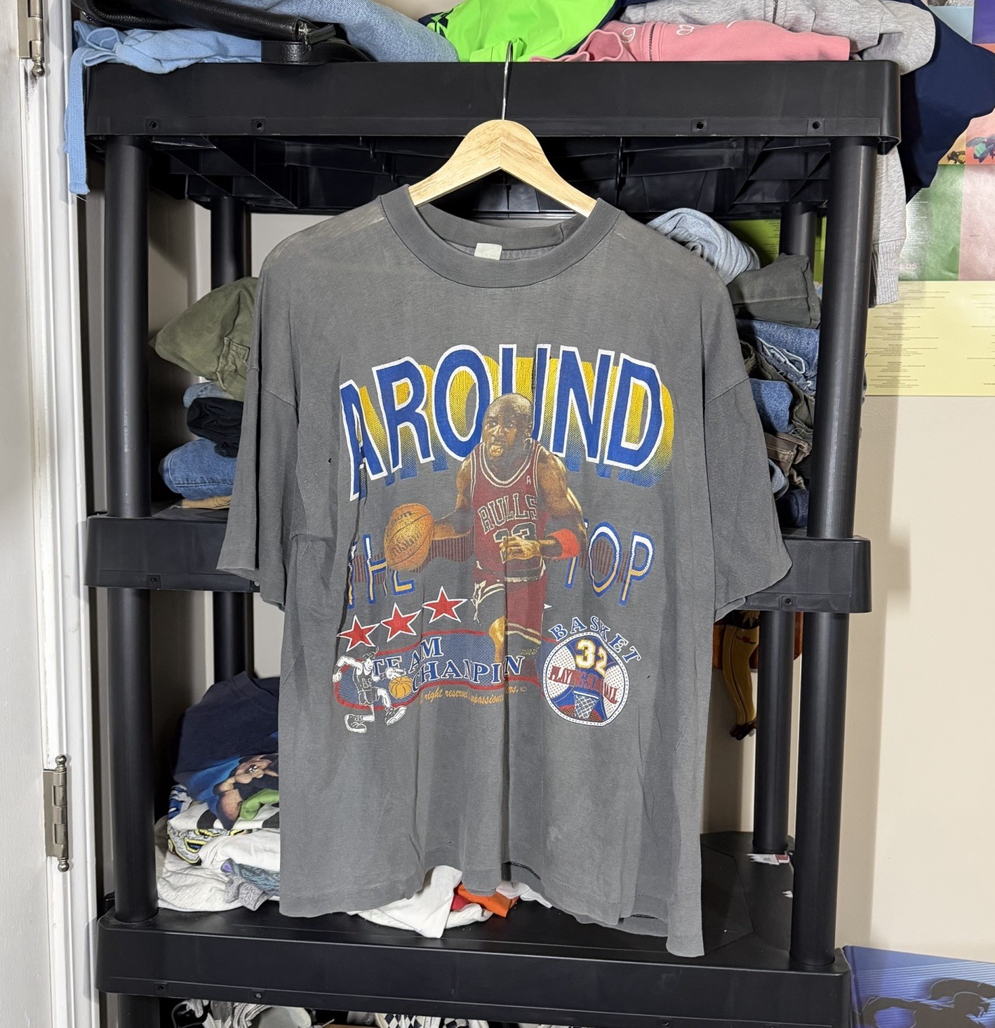 Vintage Michael Jordan Basketball Shirt Size XL