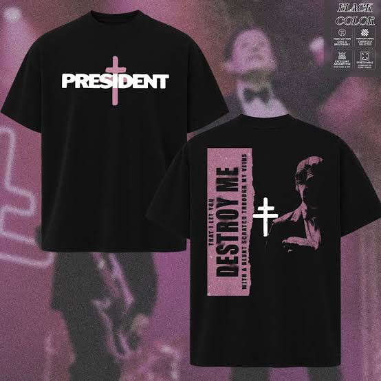 President Band Black Reprint Hot Vtg T-shirt All Sizes BT2560