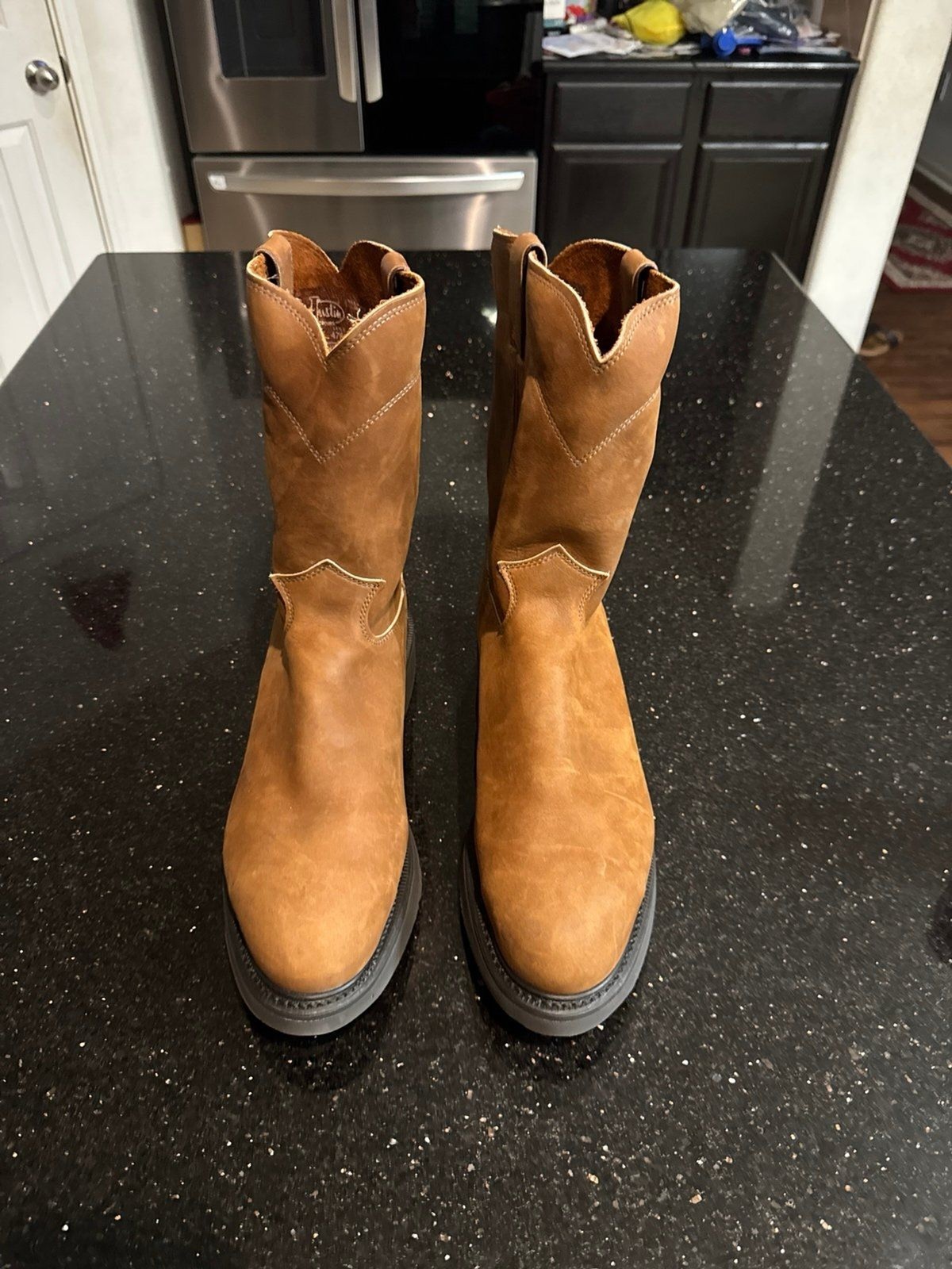 Justin Work Boots Steel Toe Size 11 EE  Men’s