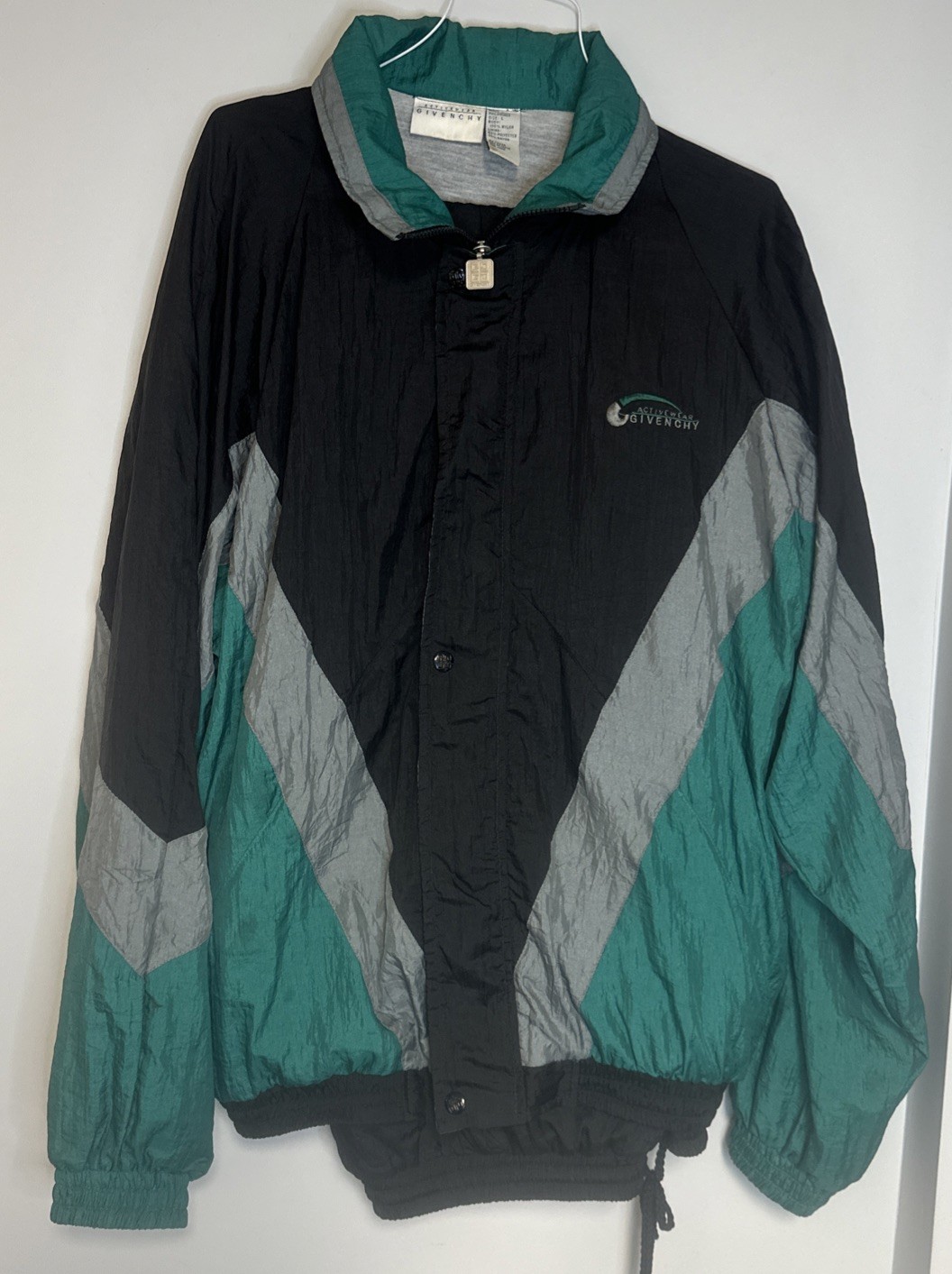 Vintage Givenchy Active Wear Jacket And Pants Large Large Jacket Medium Pants