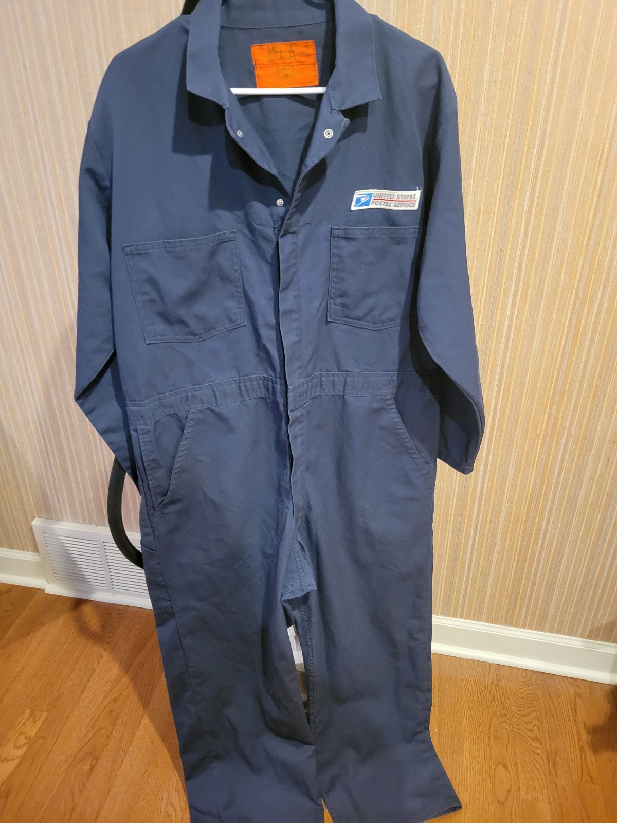Vintage Universal Overalls USPS Workwear Jumpsuit Coverhalls Men\'s Size 46