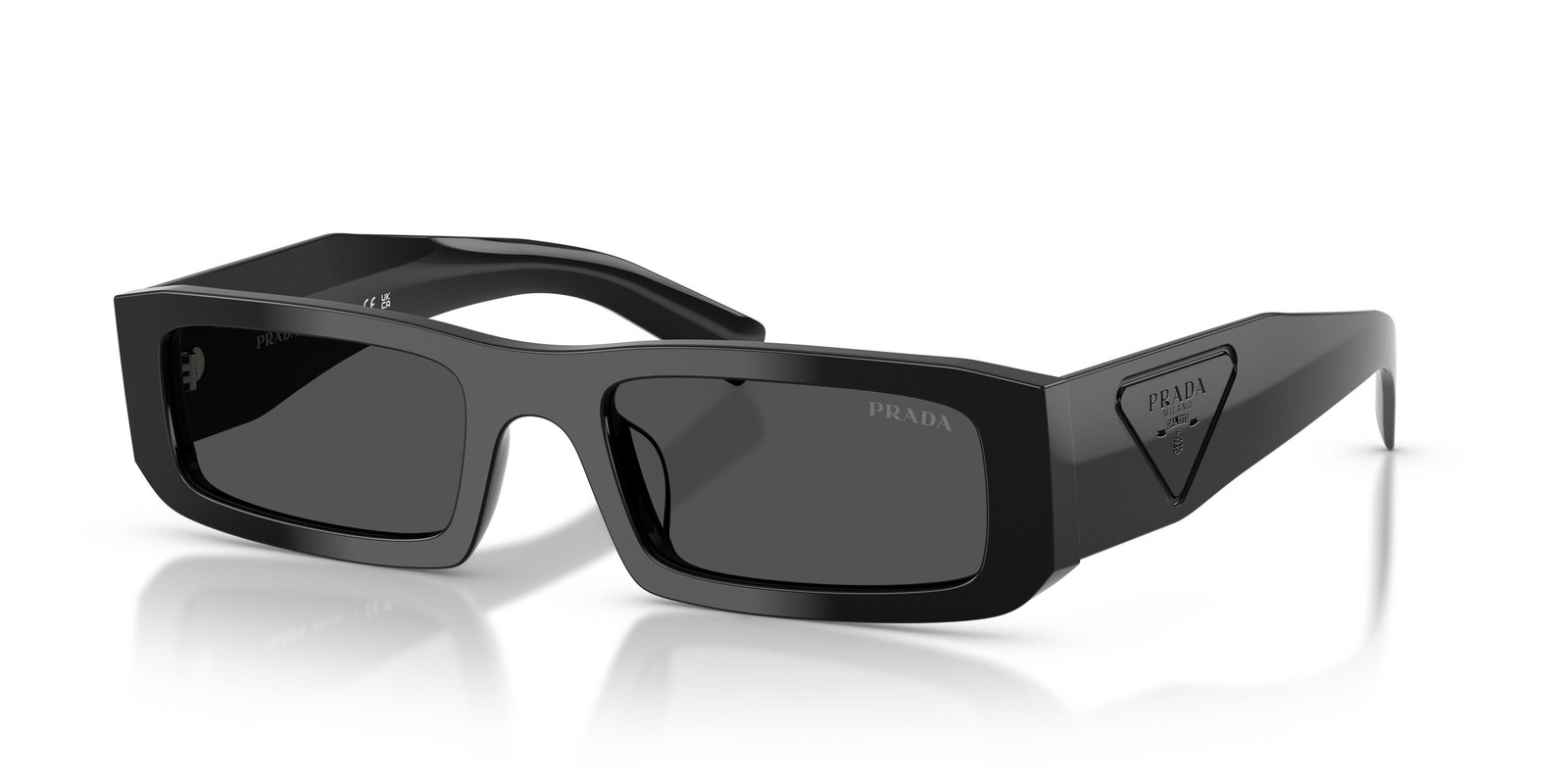 NEW Prada D09SD Sunglasses 16K08Z Black 100% AUTHENTIC