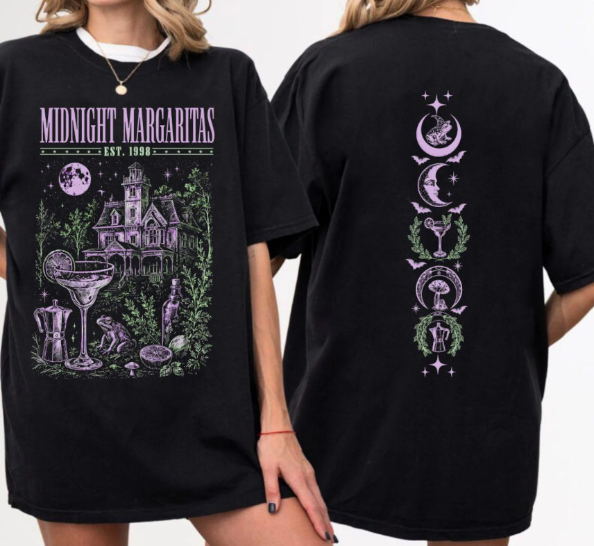Vintage Midnight Margaritas Shirt, Practical Magic Shirt