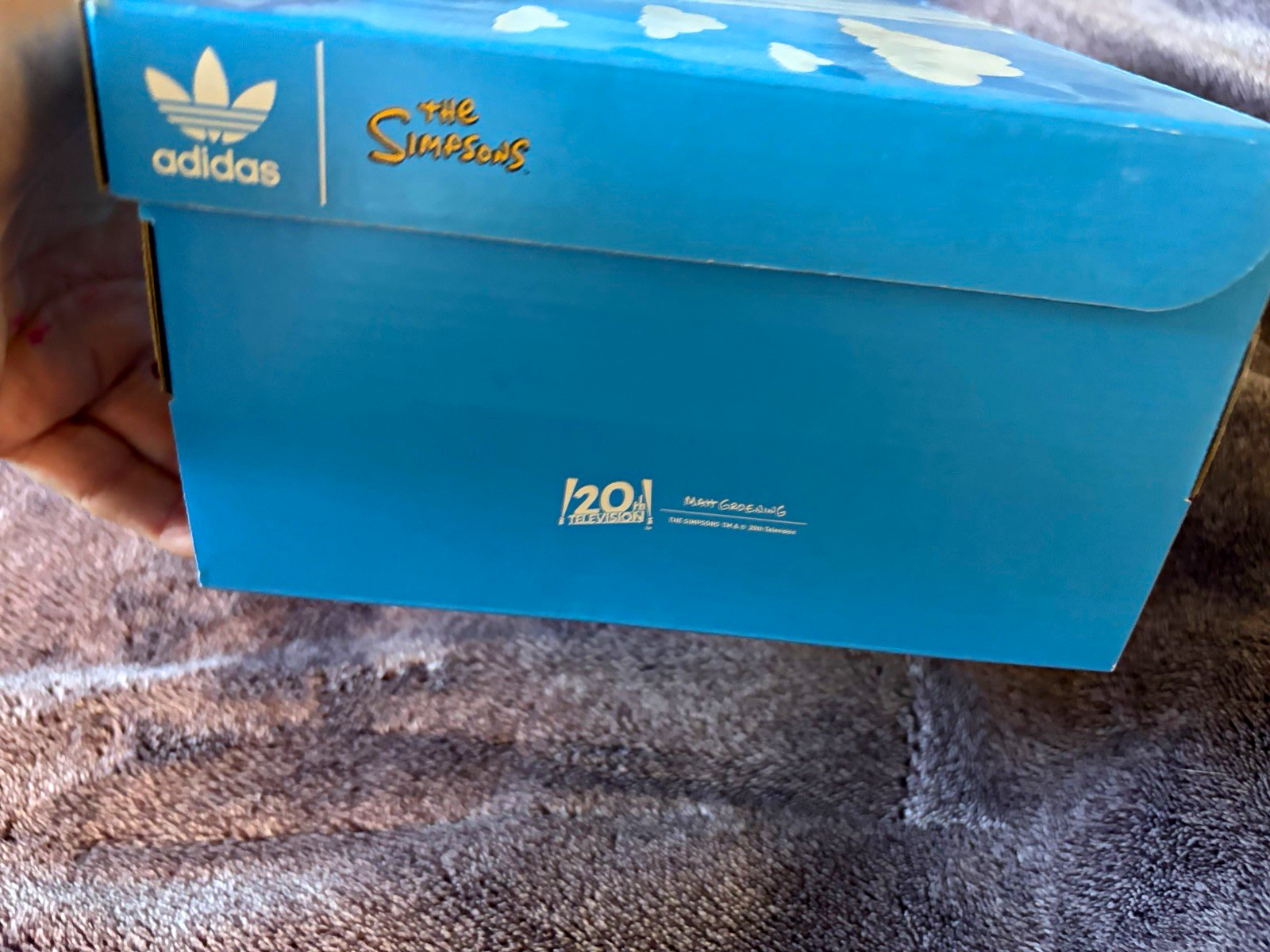 adidas Originals The Simpsons x Superstar J Marge Simpson GZ1774 Men’s 6.5 Blue