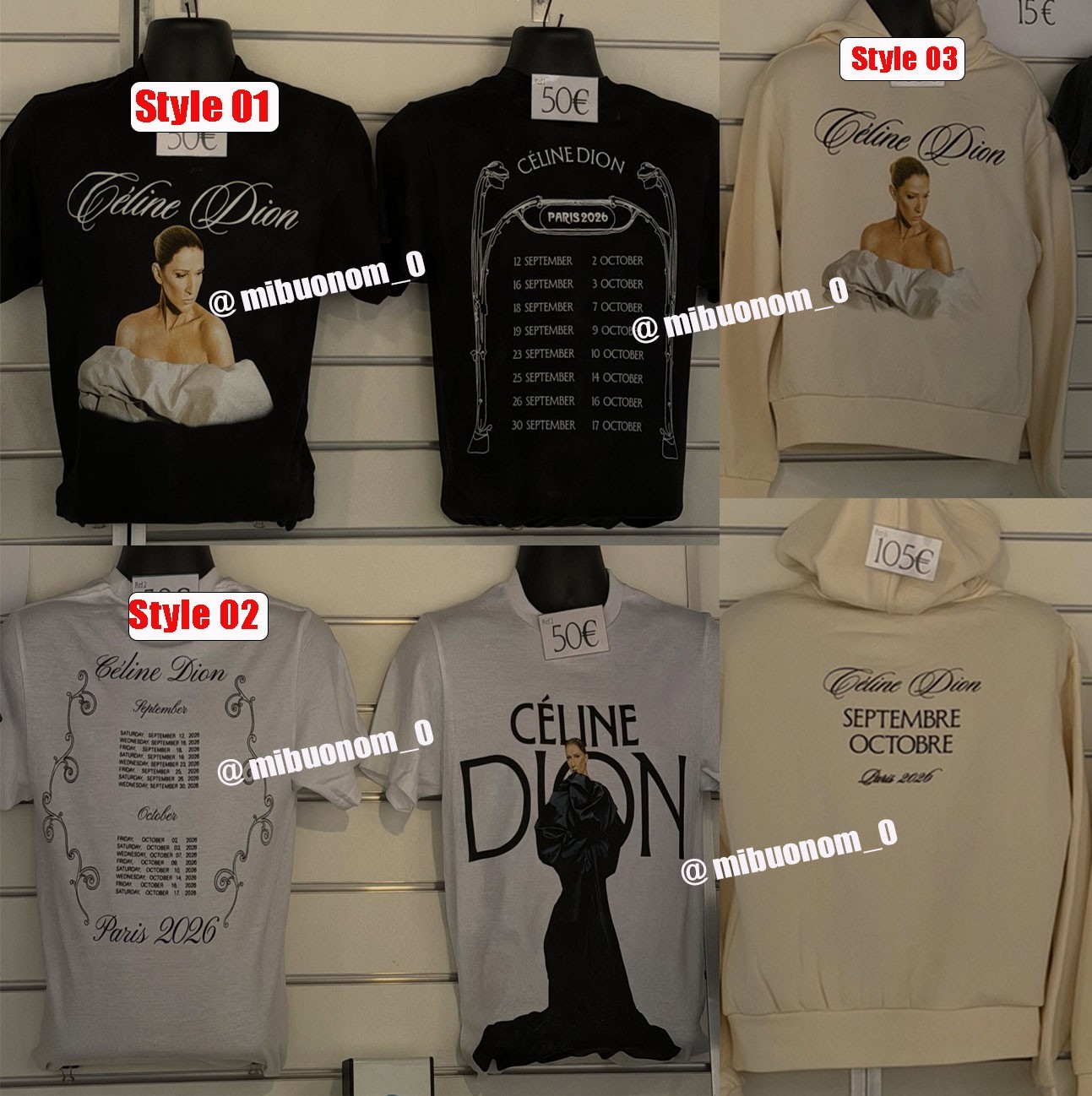 New Merch Celine Dion Paris Tour 2026 Reprint T Shirt or Hoodie Gift