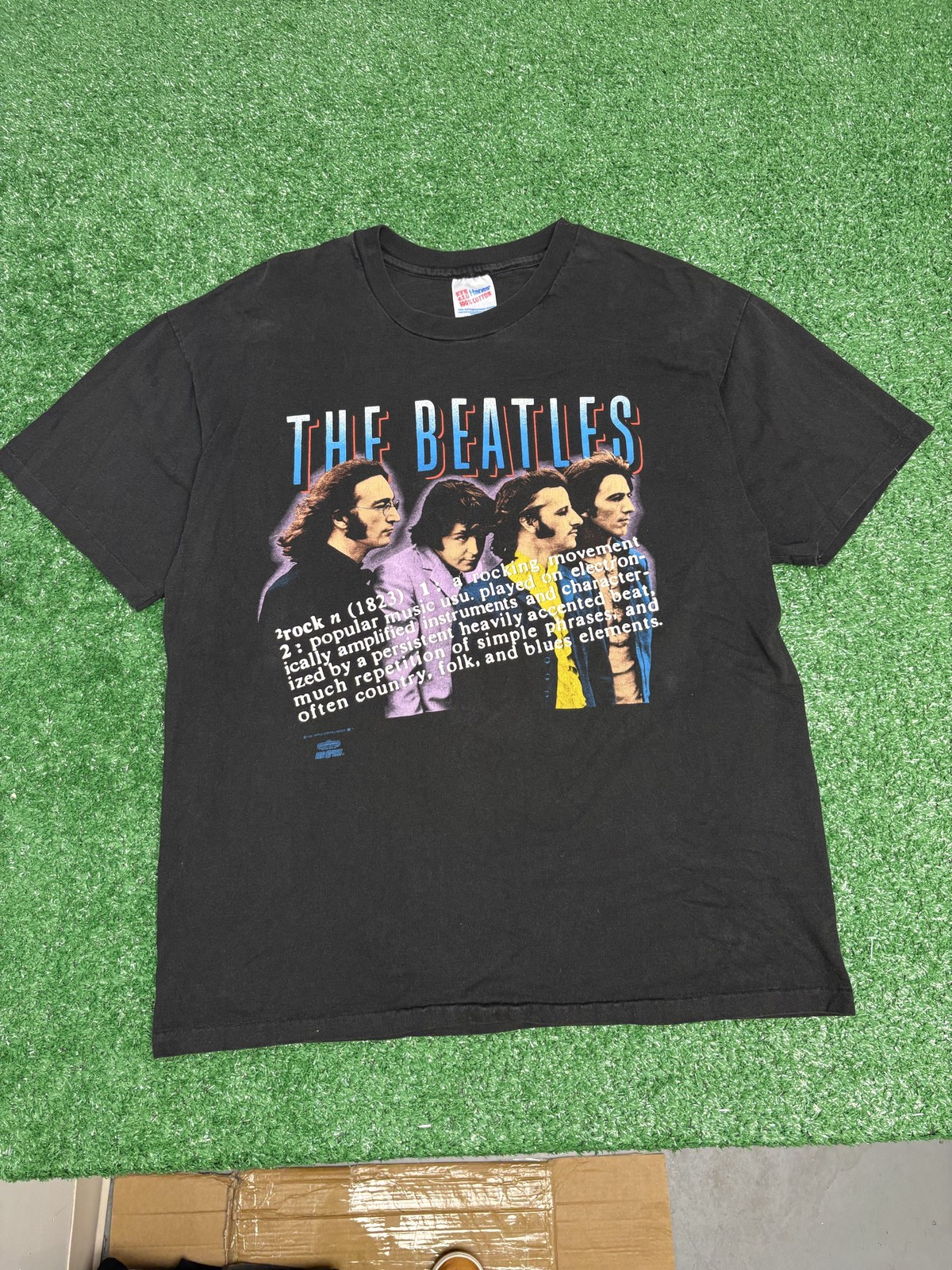 1991 Rare The Beatles Rock Definition Vintage T-Shirt