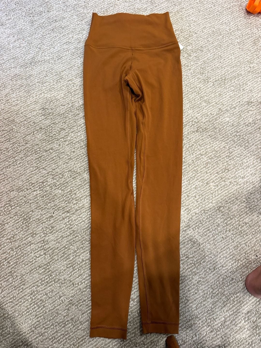 Lululemon Align High-Rise Pant Size 2 Copper Brown
