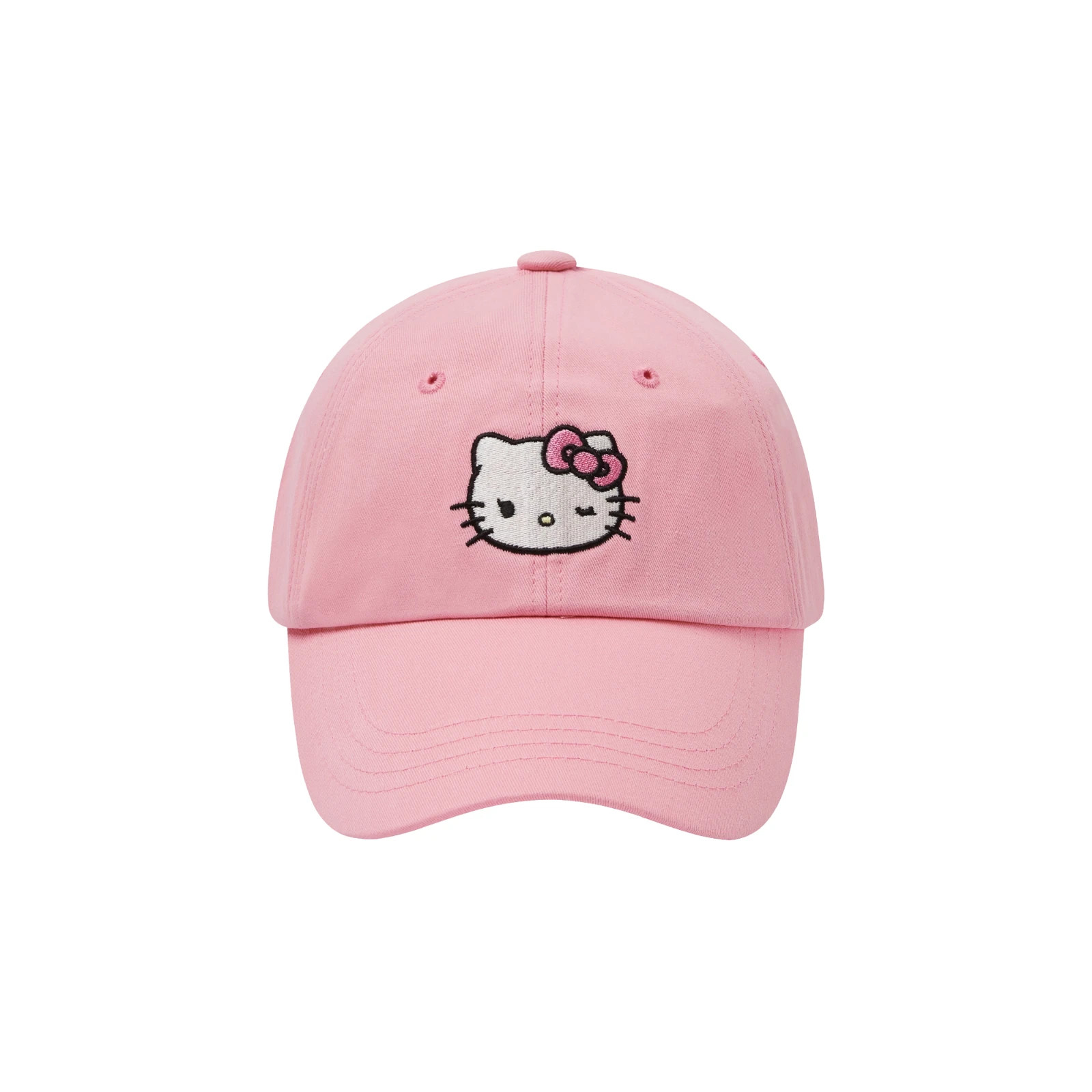 BLACKPINK JISOO x Hello Kitty Baseball Cap B Pink - Korea Exclusive