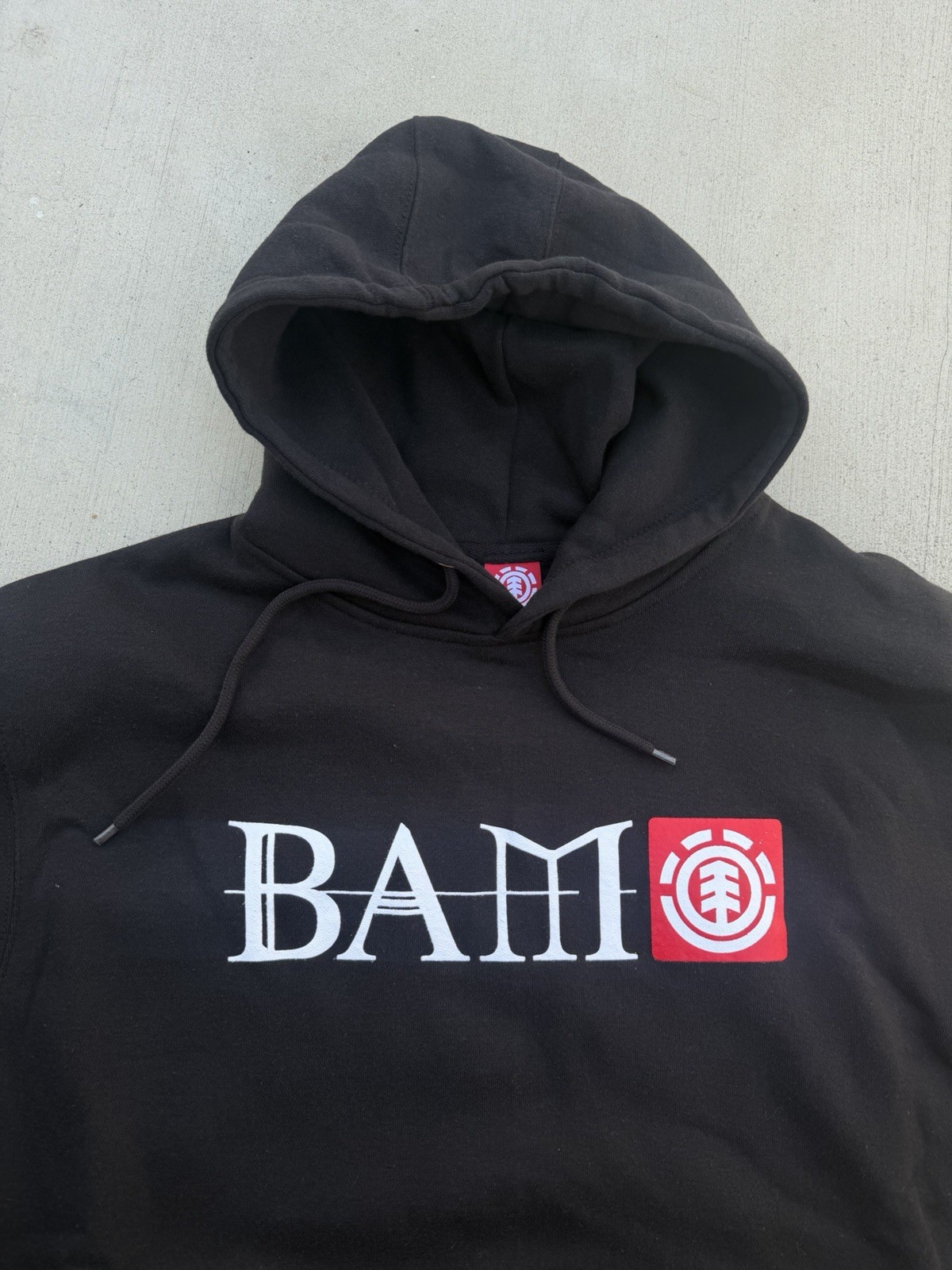 Vintage Element Bam Margera Cky Adio HIM Hoodie Heartagram Jackass Size Large
