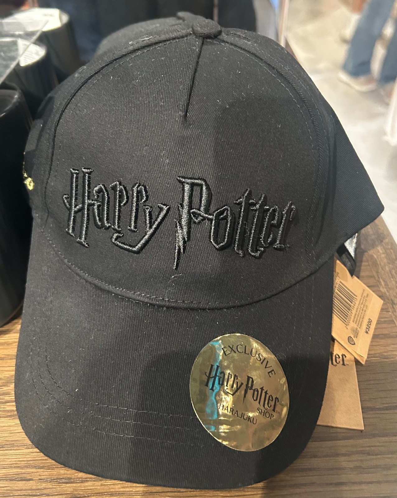 Harry Potter Harajuku Store Exclusive Cap Black 、 White