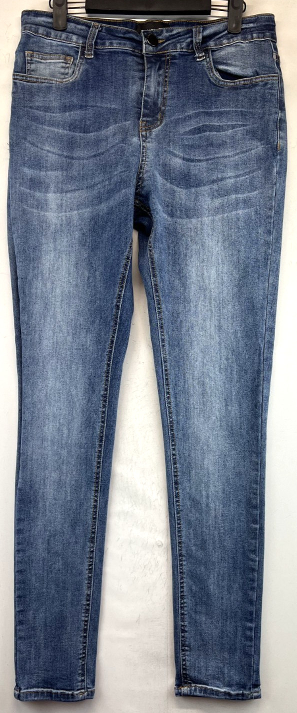 Original Design Collection Skinny Fit Jeans - Womens 30 Blue Mid Rise (6825)