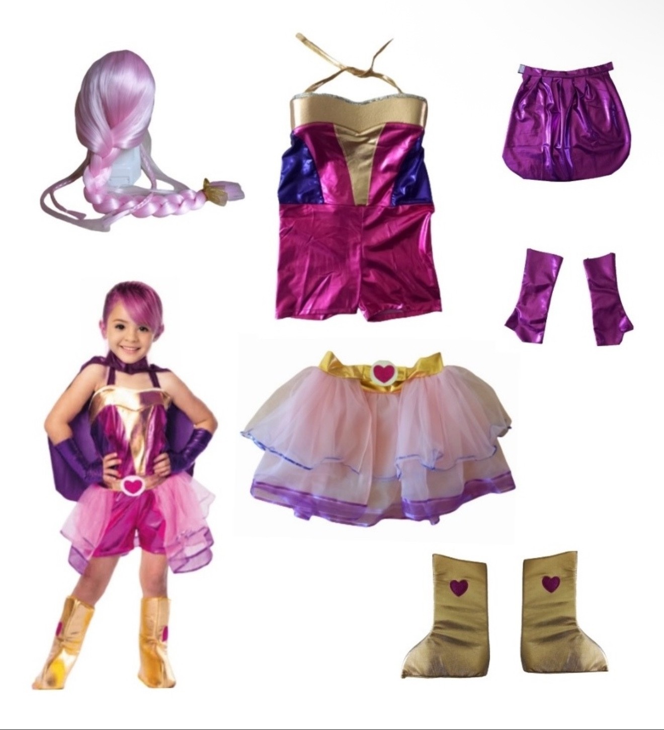 Luli Pampin-Style Deluxe Costume for Girls