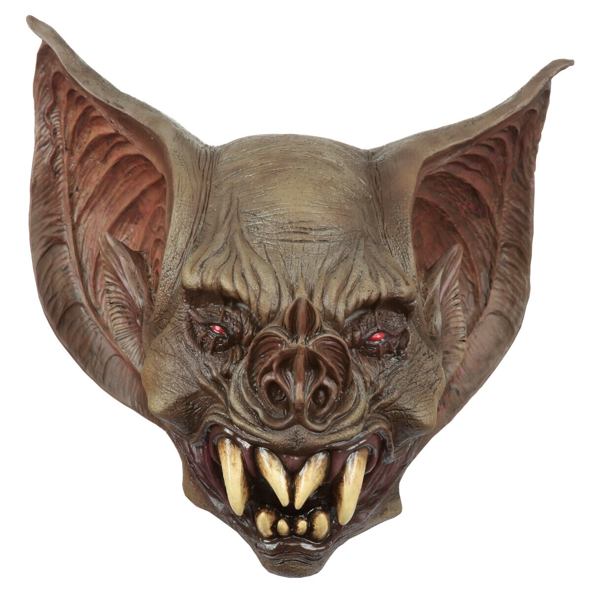 Ghoulish Productions Bat Creature Adult Latex Head Mask Scary Vampire Halloween