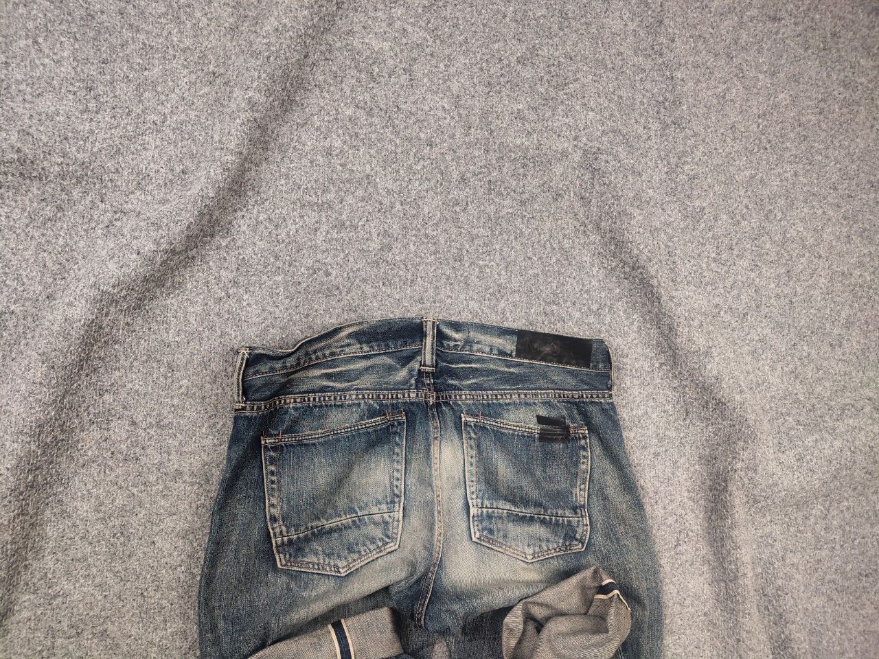 Mastercraft Union Okayama M64D01 Washed Denim selvedge jeans made in Japan