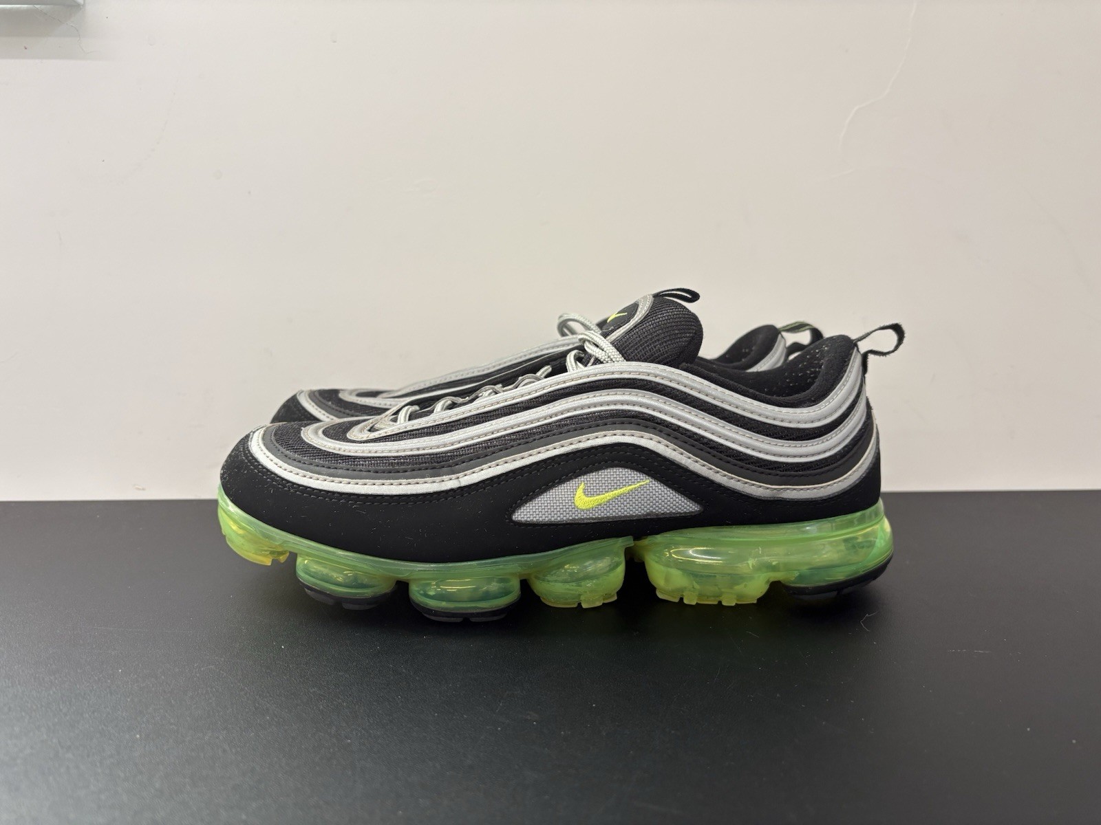 Size 11M - Nike Air VaporMax 97 Japan 11 Black/Volt Sneakers - AJ7291-001