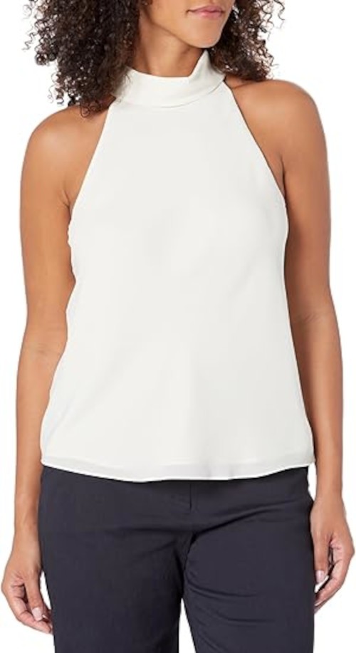 Theory Halter top  Blouse - XL Ivory 