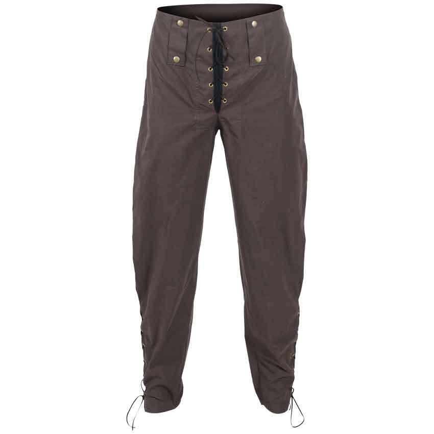 Medieval Renaissance Adventurer Pants Lagging pair of pants Plan cotton Larp SCA