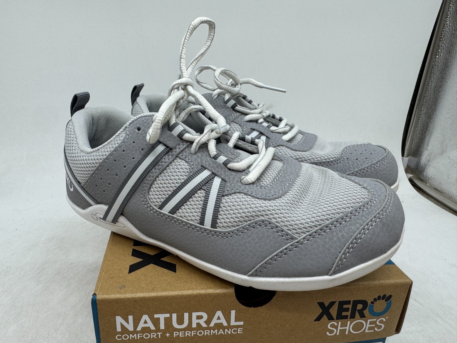 Xero Shoes Prio Barefoot Minimalist Sneakers Women\'s Fallen Rock Low Top - 7.5