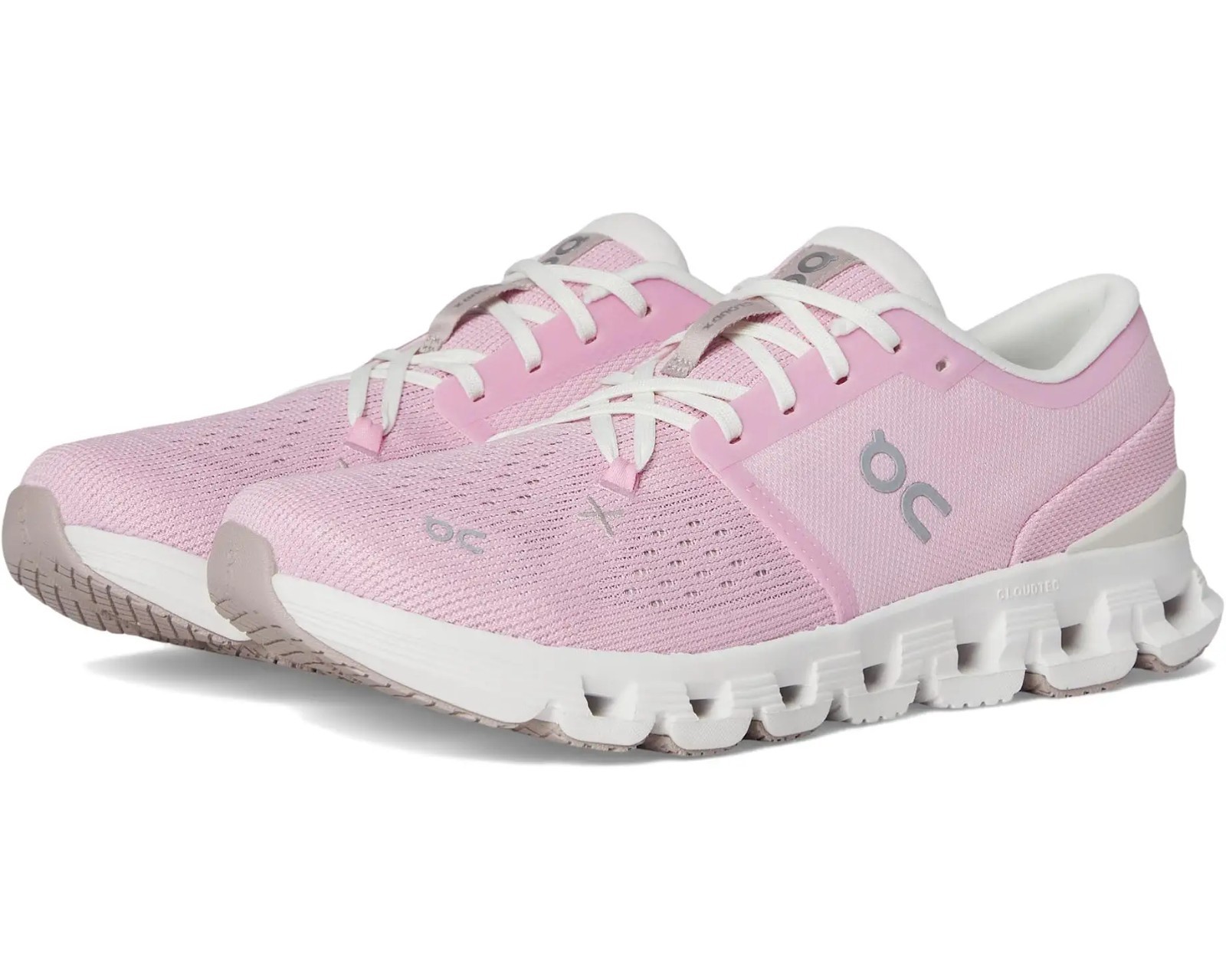 SALE On Women\'s Cloud X 4 For Running, Petal/Sand, Standard, Authentic