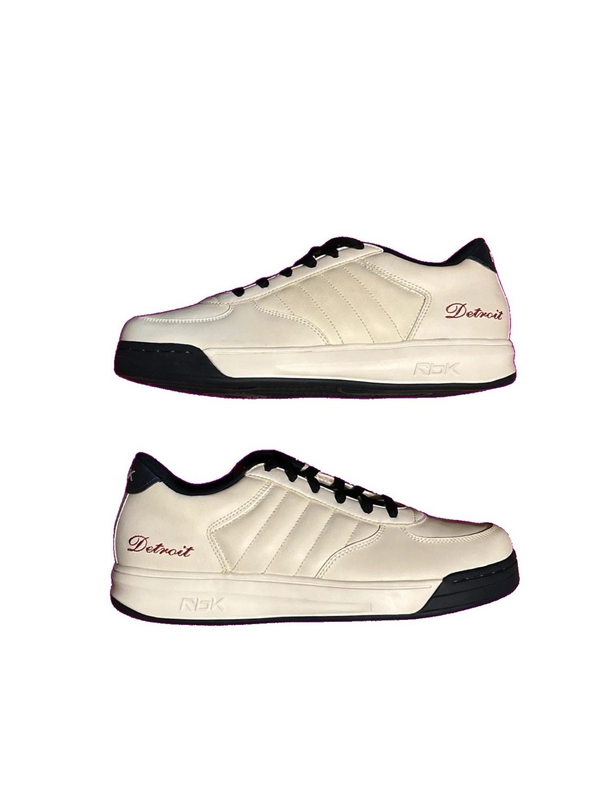 Jay-Z Reebok S Carter Detroit White Red Mens 8.5 NWOB Deadstock Vintage 2000s 