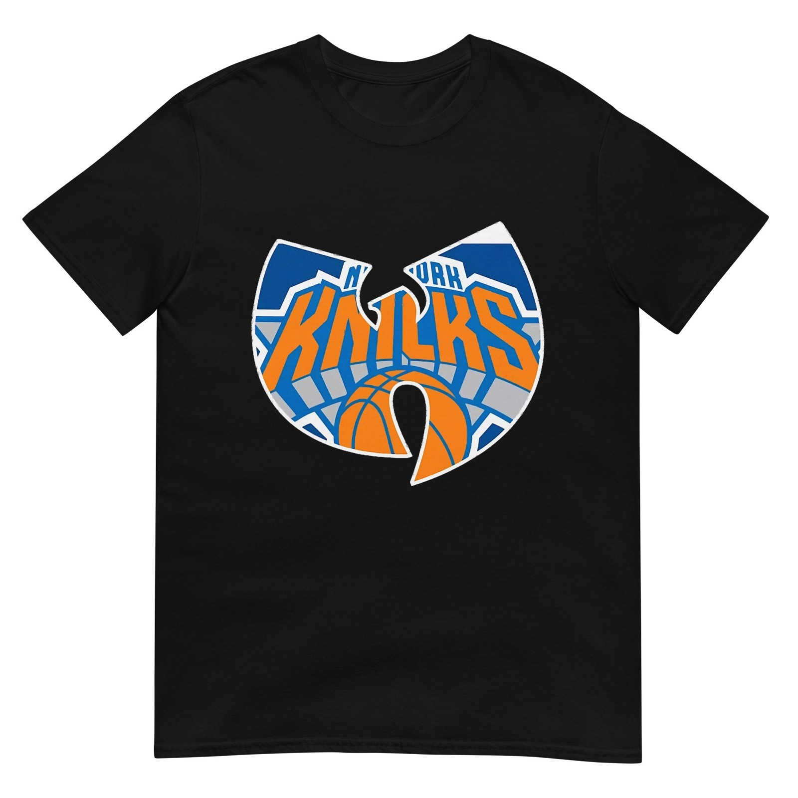 Wu-Tang New York Knicks Vintage Basketball T-Shirt Unisex Oversize Heavy Cotton