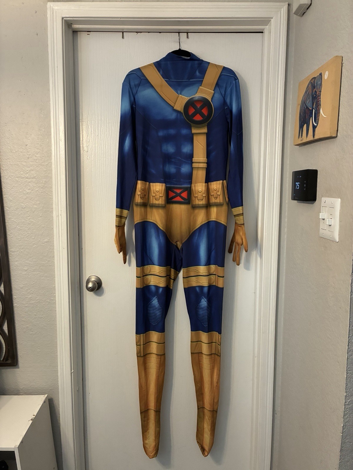 X-men \'97 Cyclops Cosplay Costume Men\'s Size M Bodysuit Scott Summers NWOT M