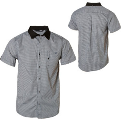 Comune Calvin Shirt  Short-Sleeve Dark Navy, L NEW NWT Skate Surf Snow