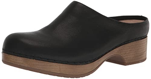 Bella Vita Women\'s Motto Slip on Clog, Black Leather, 7.5 #2 #536