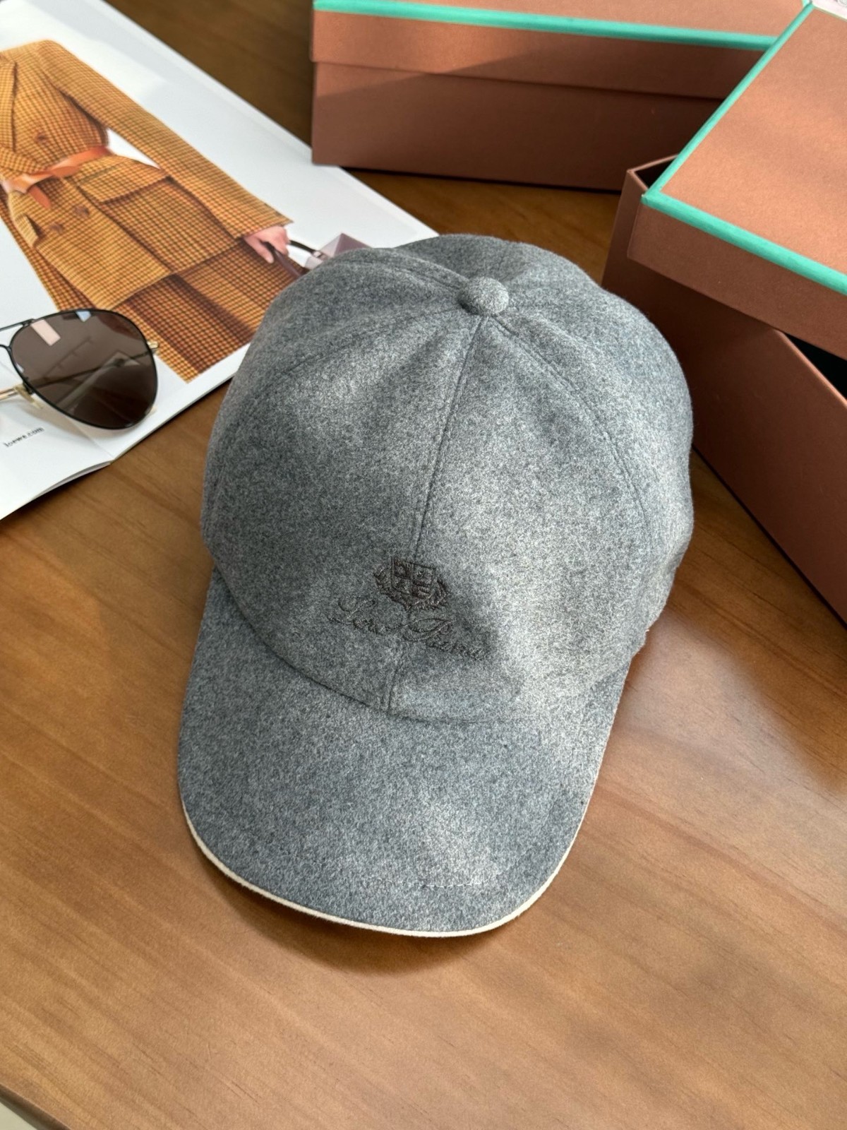 LoroPiana New wool baseball cap, super versatile.
