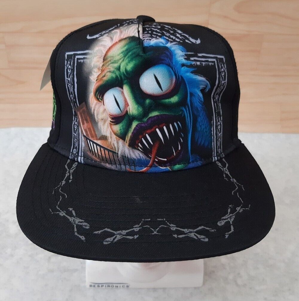 Universal Halloween Horror Nights 2021 Beetlejuice Snake Head Adj Baseball Cap