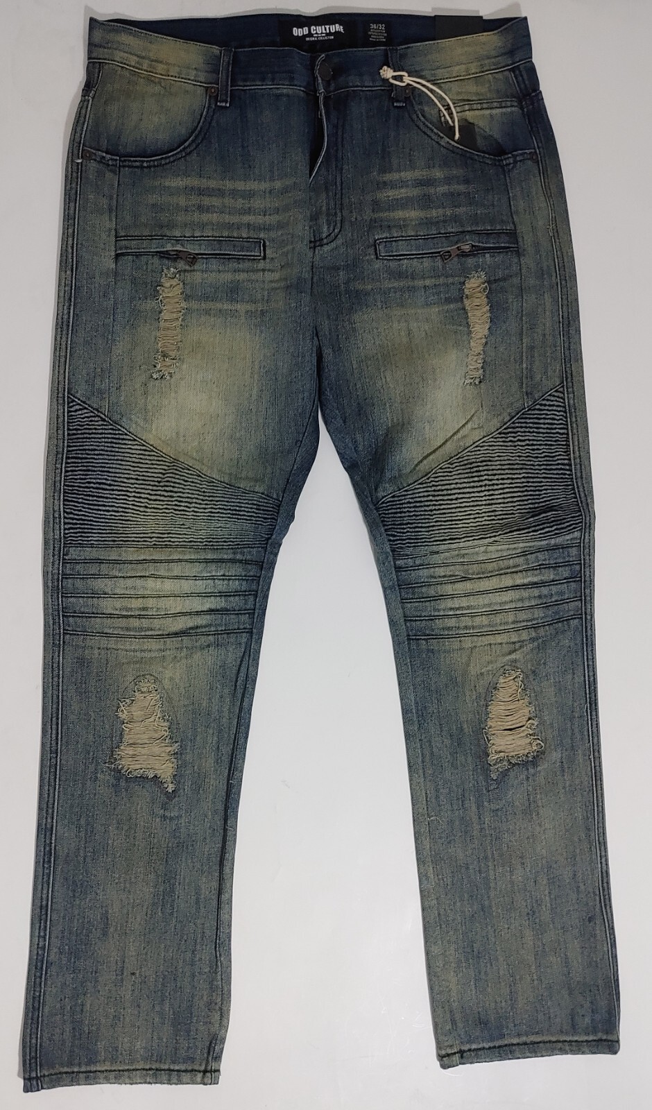 Men\'s ODD CULTURE Jeans Distressed Ripped SIZES 30 to 44