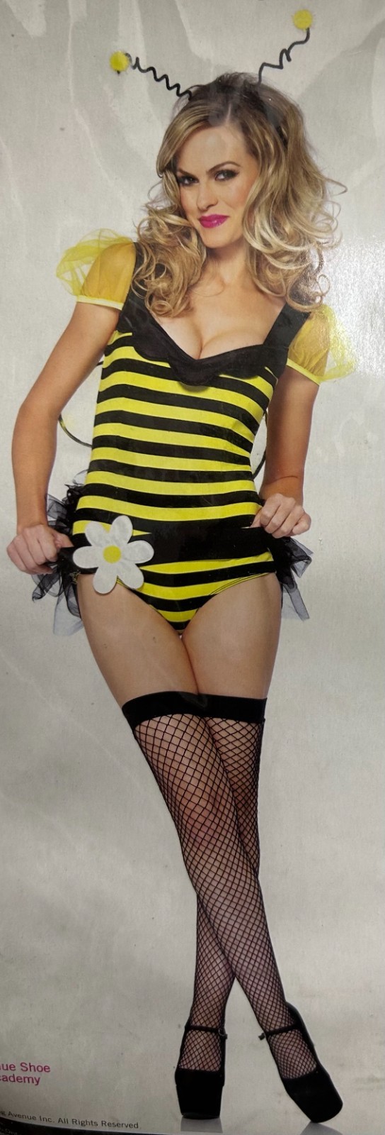Bumble Bee Babe Costume Womens