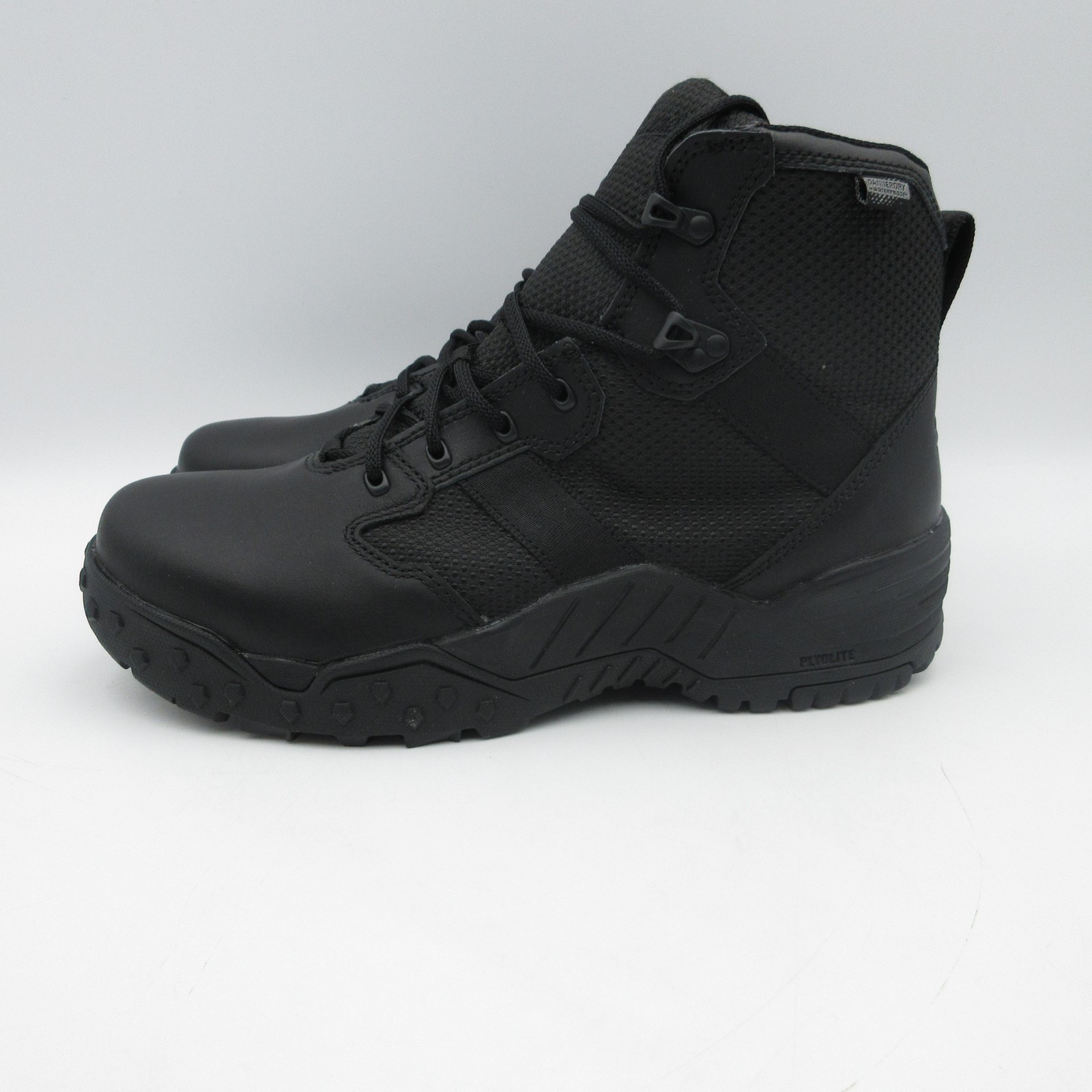 Danner Boots Mens Size 11 EE Black Scorch Side-Zip 6 Waterproof