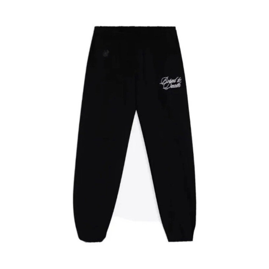 BAYC Bored To Death Sweatpants Black Size Small Bored Ape Yacht Club NWT